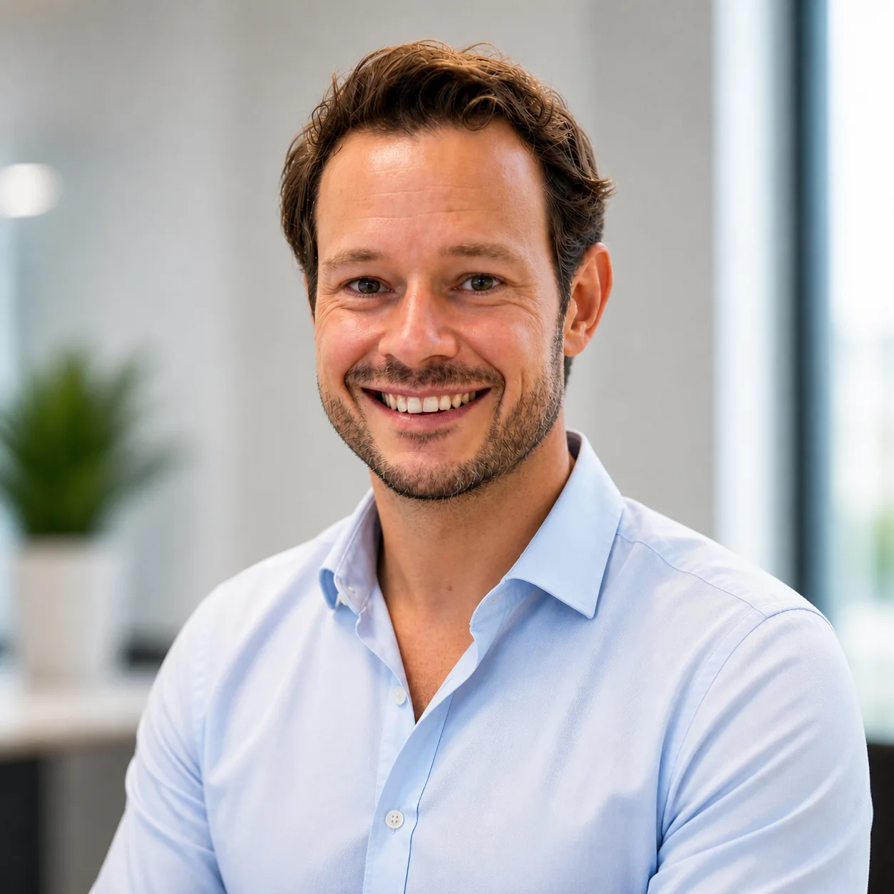 Portrait de Damien Lannuzel publié dans CCI Info